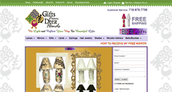Desktop Screenshot of deezafricanart.com