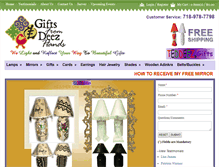 Tablet Screenshot of deezafricanart.com